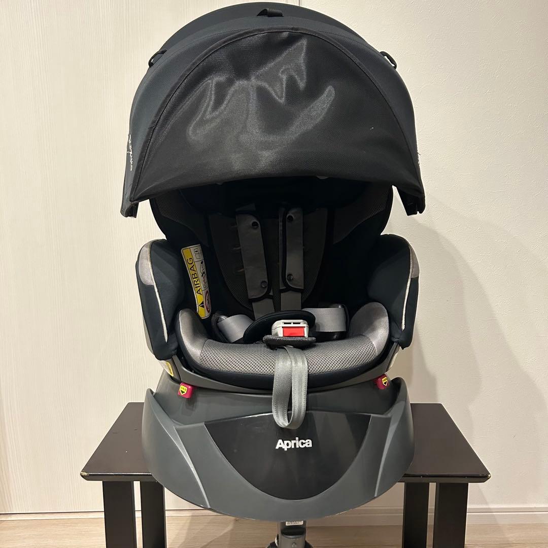 チャイルドシート 回転式 シェード付き Aprica Fladea Raxuto