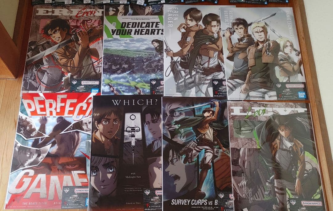 進撃の巨人　一番くじ a賞 b賞c賞d賞e賞～ ラストワン賞　まとめ売り