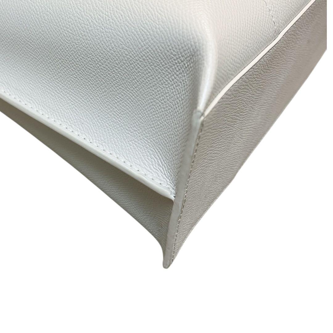 【極美品】FURLA ハンドバッグ VITTORIA M レザー グレージュ