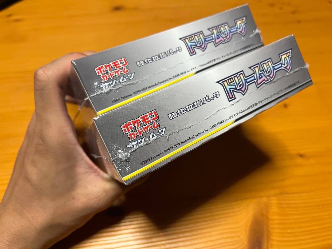 ドリームリーグ2BOXシュリンク付き再シュリンクの可能性大