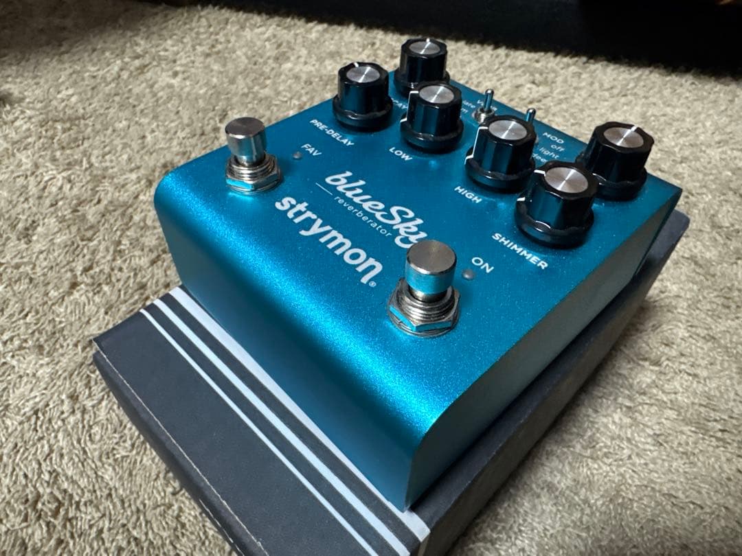 【ほぼ未使用】strymon blueSky V2リバーブエフェクター