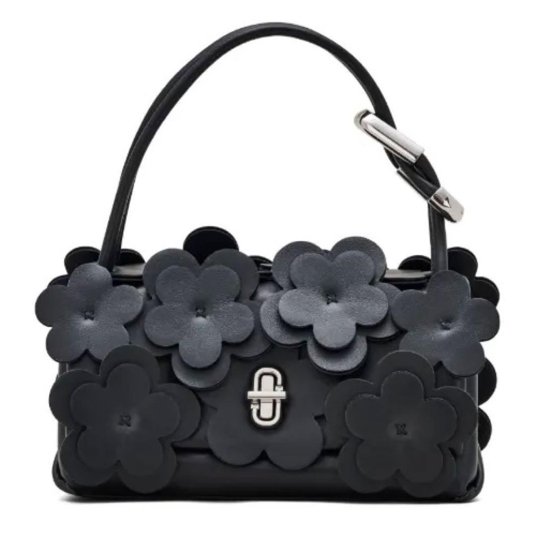 マークジェイコブス 新品 ザレザー ミニ デュアル バッグ デイジー