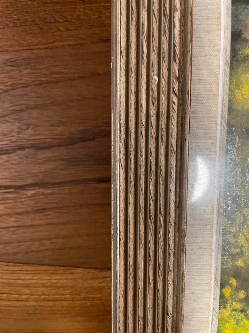 「菜の花」 絵画 油絵 油彩 油彩画 風景 風景画 額装 絵 自然 花 アート