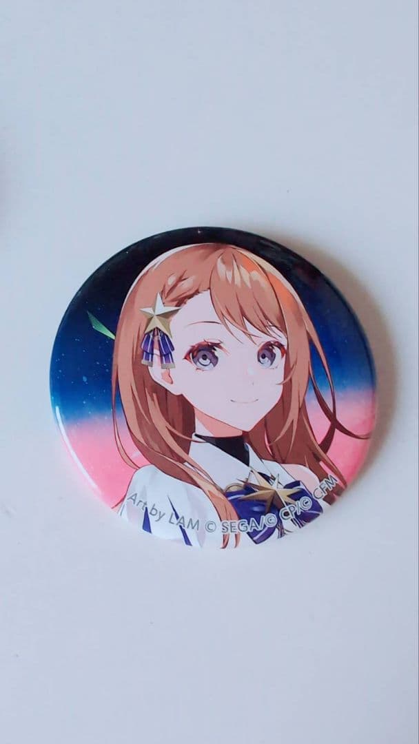 花里みのり 缶バッチ 3周年 - メルカリ