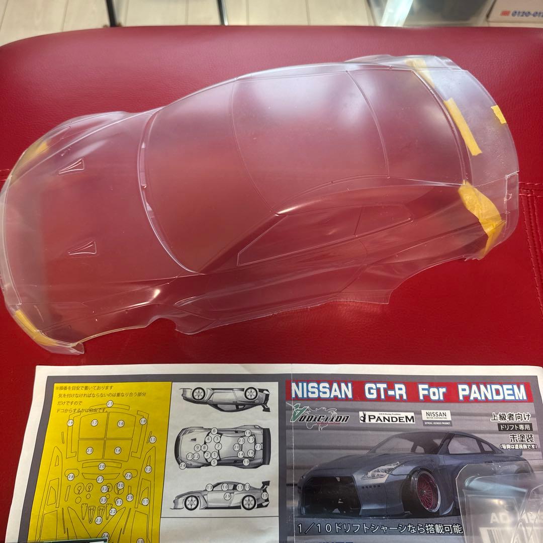 アディクション ラジコン ボディ 1/10 NISSAN GT-R PANDEM
