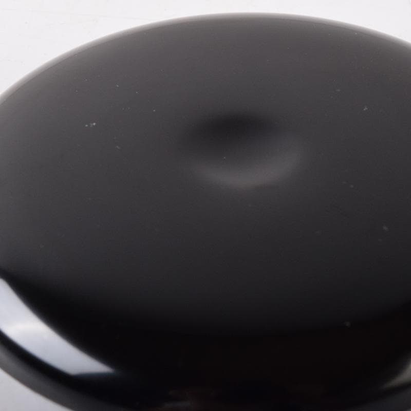 茶道具　蒔絵師　西村弘峰作　青楓螺鈿蒔絵　万寿形　香合　共箱　V　7699