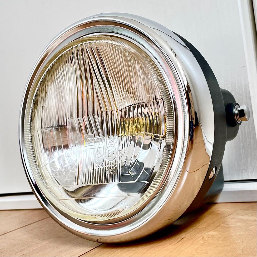 当時物 CIBIE シビエ 凹み ヘッドライト CB400F ホーク マーシャル