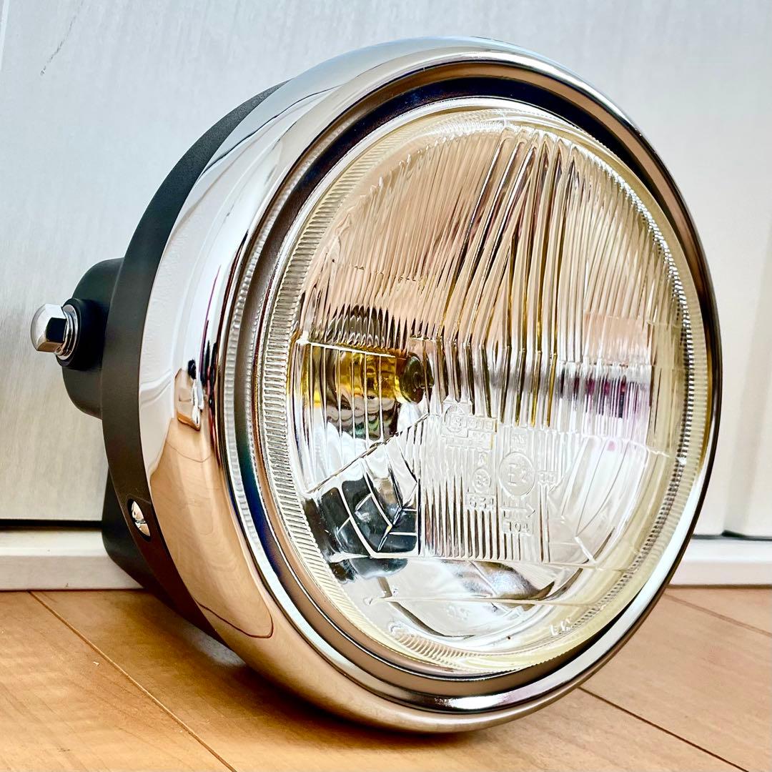 当時物 CIBIE シビエ 凹み ヘッドライト CB400F ホーク マーシャル