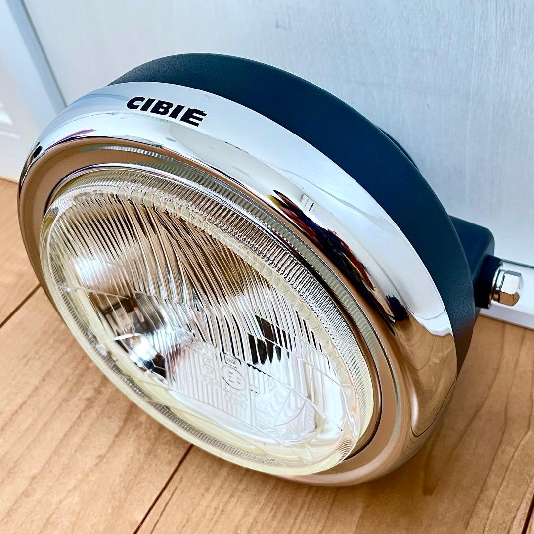 当時物 CIBIE シビエ 凹み ヘッドライト CB400F ホーク マーシャル
