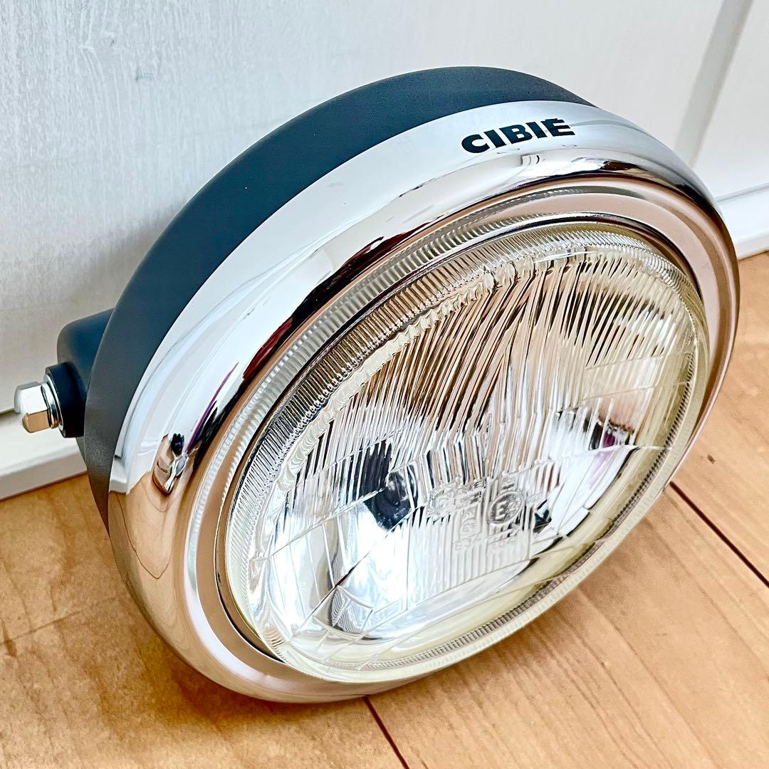 当時物 CIBIE シビエ 凹み ヘッドライト CB400F ホーク マーシャル