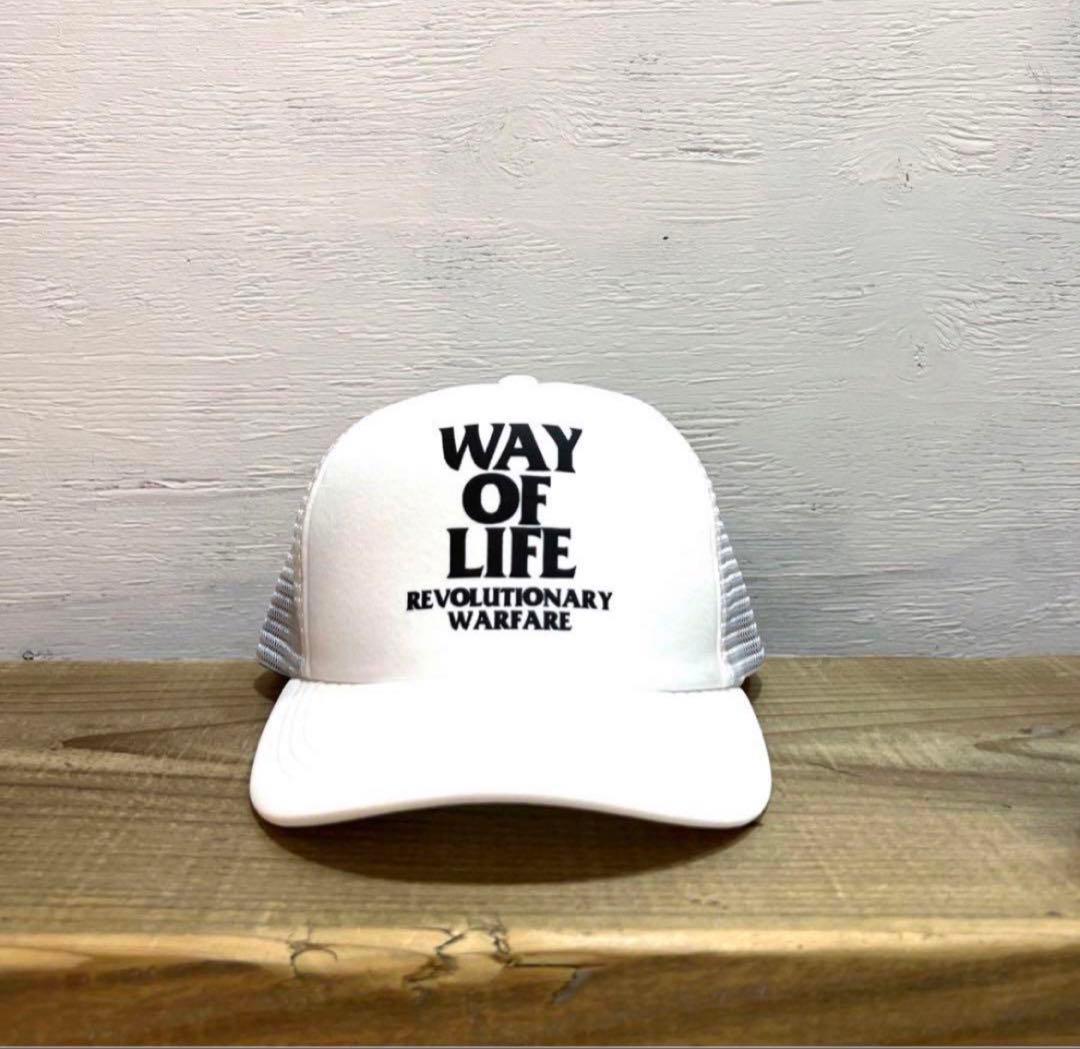RATS WAY OF LIFE キャップ ロゴピンバッジ付 グレー ラッツ RATS