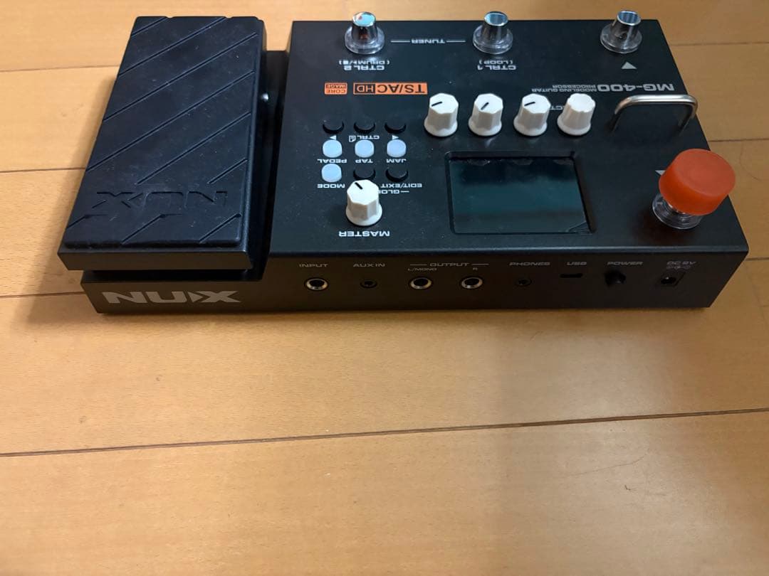 7/27まで値下げ】NUX MG-400 ギター マルチエフェクター 美品