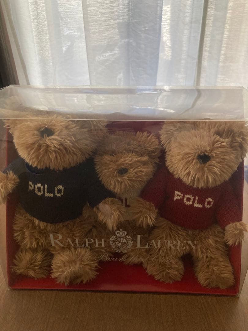 Ralph Lauren テディベアセット3体