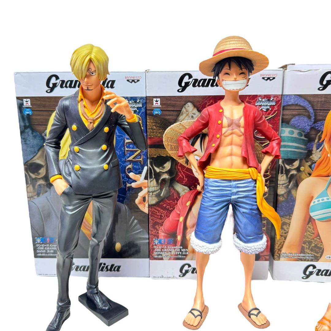 ワンピース Grandista フィギュア 4点セット - メルカリ