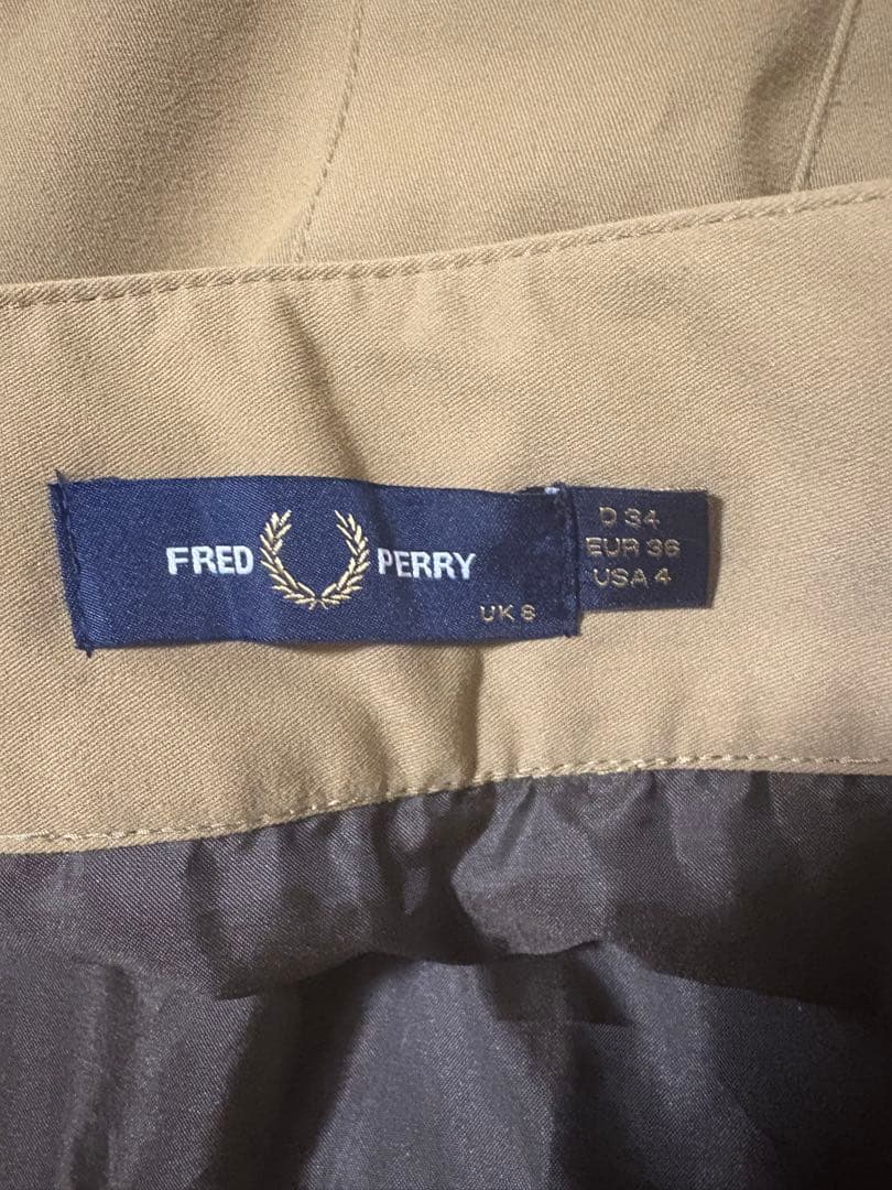 Ray Beams×FRED PERRY Tennis Pleats Skirt