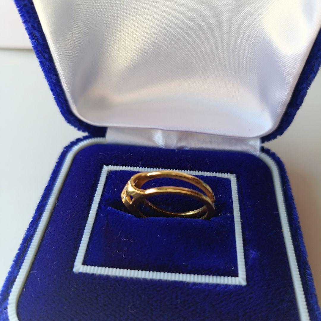 K18Diaメレー3psF.Ring