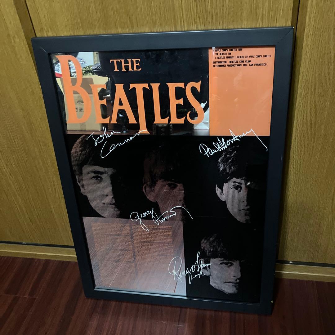 ビートルズ Beatles パブミラー 鏡 インテリア ディスプレイ ビンテージ