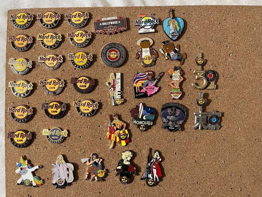 バラ売り・お値下げ可！ハードロックカフェ ピンズ - メルカリ