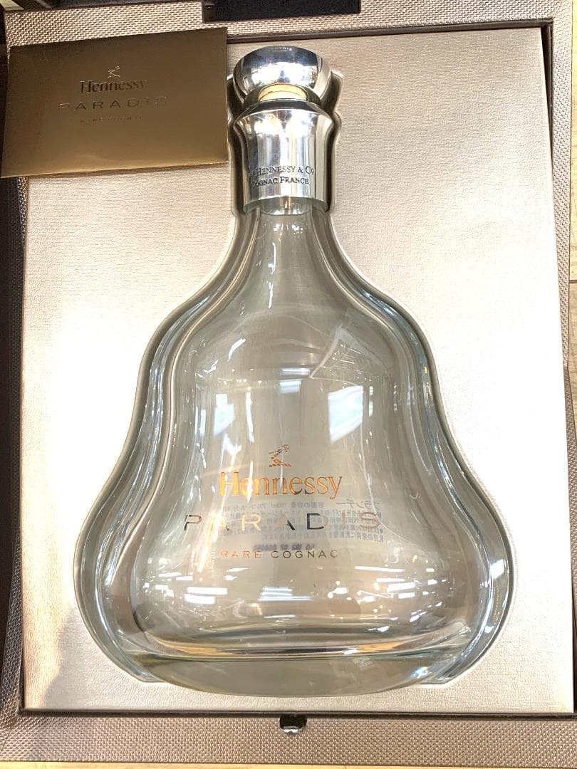 Hennessy ヘネシー PARADIS パラディ 空ボトル・空瓶/箱付き - メルカリ