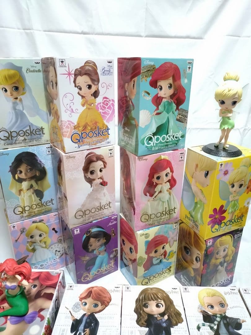 Qposket フィギュアセット 複数キャラクターまとめ売り