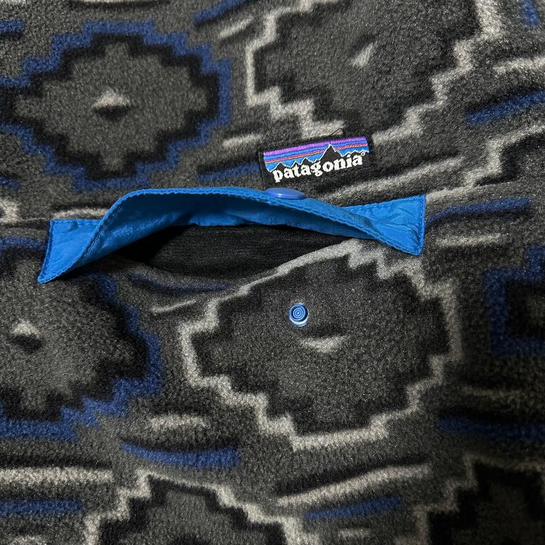 12s PATAGONIA シンチラスナップT デジタルネイティブ柄 M