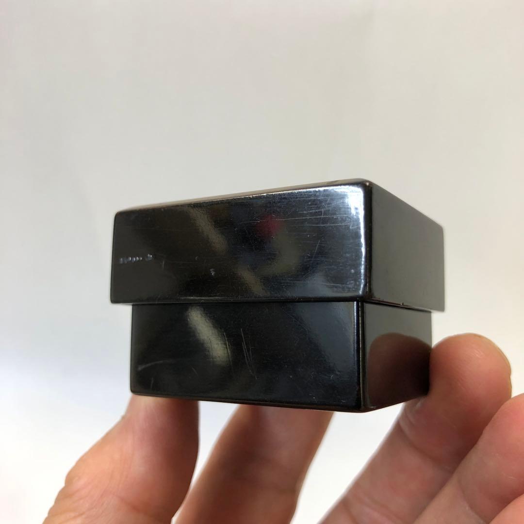 骨董品　箏爪箱　漆器小箱　金蒔絵鳥籠図柄　アンティーク　木製　小物入