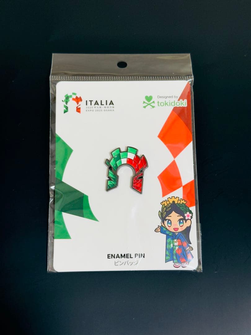 tokidoki EXPO 2025 OSAKA イタリア館ピンバッジ 大阪万博 万博