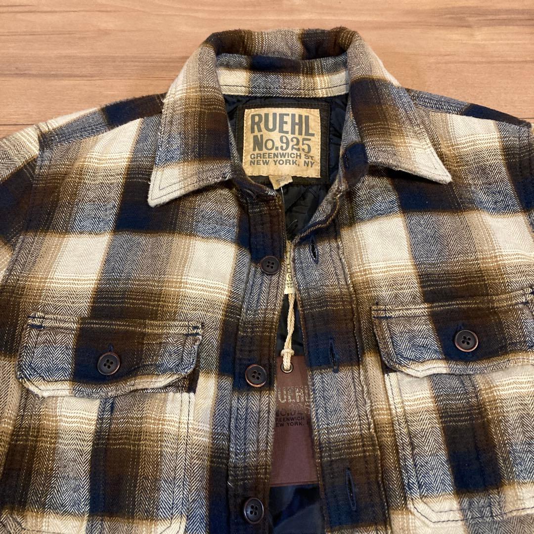 d*7様 激レアRUEHL No.925 ルール　中綿入りビンテージ　ネルジャケ