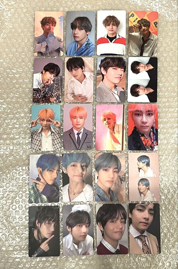 BTS アルバム トレカ V テテ テヒョン BTS V テヒョン テテ ソロアルバム Layover トレカ 3形態コンプリート