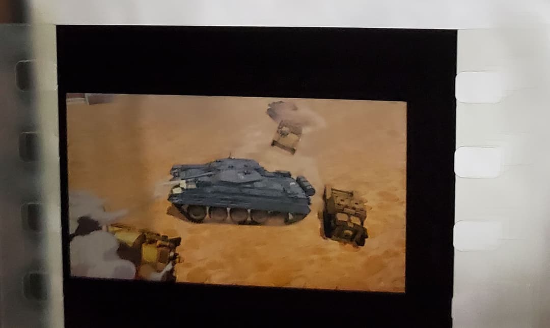 ガールズ＆パンツァー ガルパン 最終章映画特典 生フィルム 5枚セット