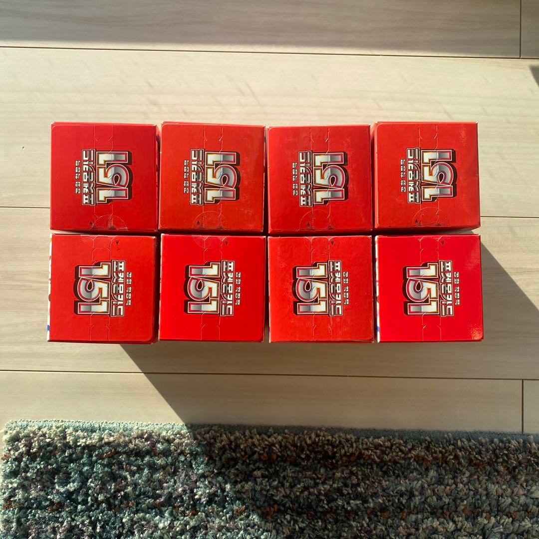 【韓国】ポケモンカードゲーム 151 パック 8個セット【新品未使用】