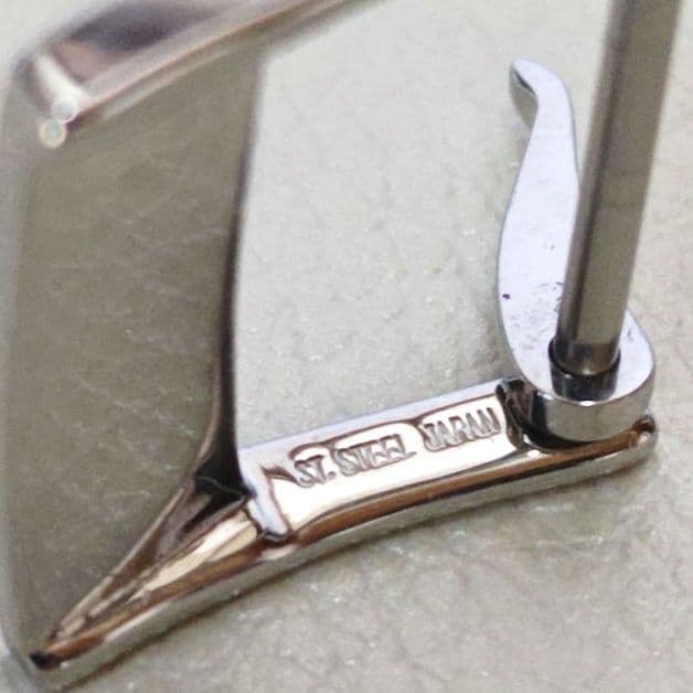 ❷【新品】グランドセイコー、キングセイコー純正花文字尾錠16mm復刻版