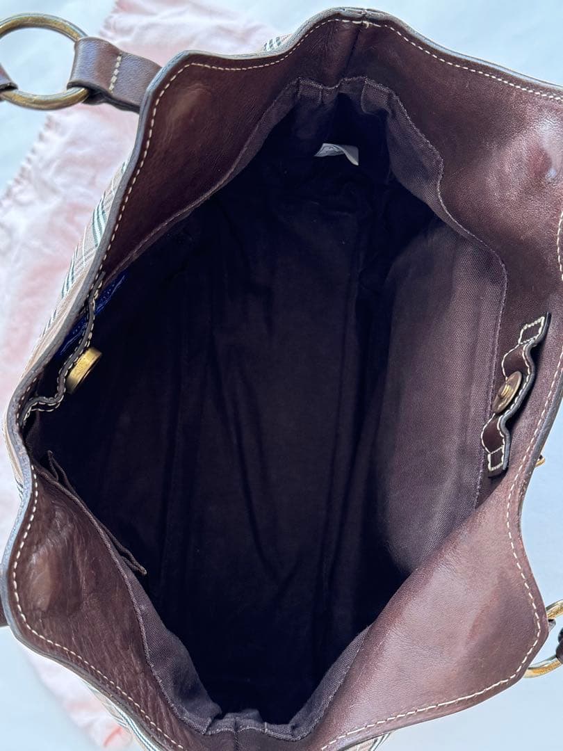 【希少】 Burberry Blue Label ハンドバッグ ノバチェック