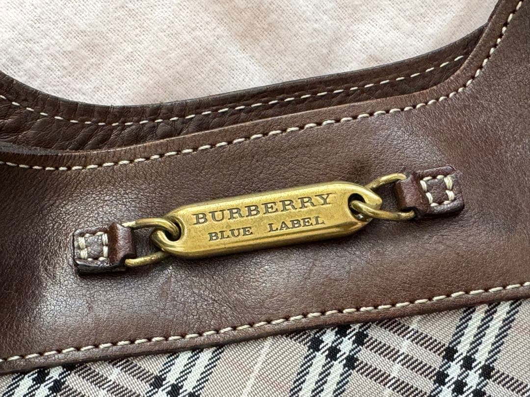 【希少】 Burberry Blue Label ハンドバッグ ノバチェック