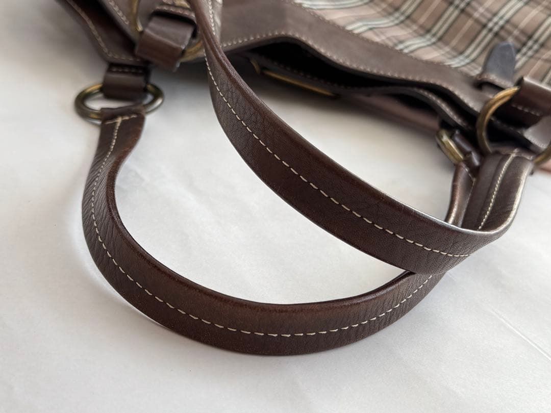 【希少】 Burberry Blue Label ハンドバッグ ノバチェック