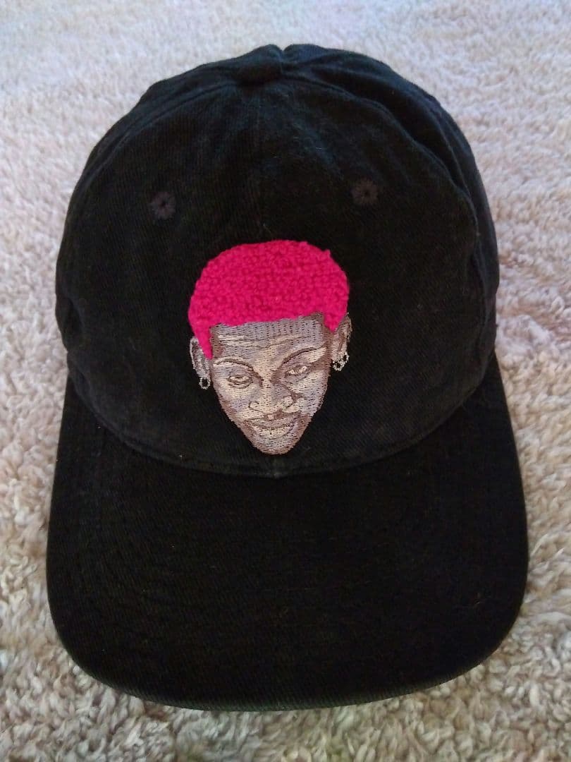 NIKE 90's ロッドマン ヴィンテージ キャップ 緑 usa製