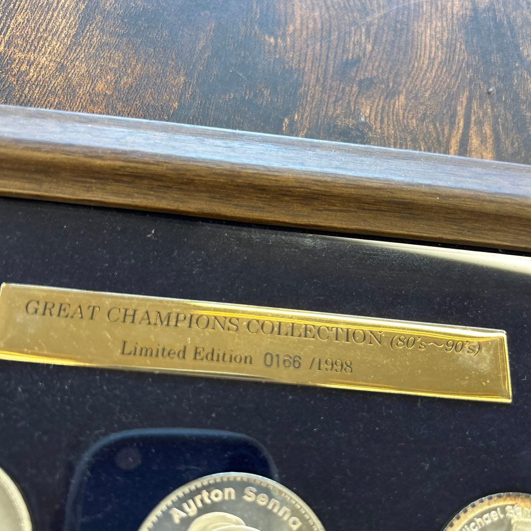 アイルトンセナ/アランプロスト/ミハエルシューマッハ  シルバーメダル 限定品