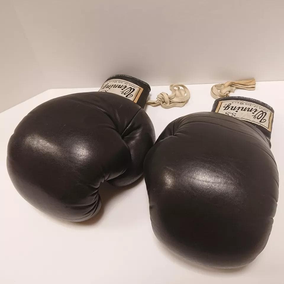 winning ウイニング ボクシンググローブ 10oz 旧ロゴ ヴィンテージ①