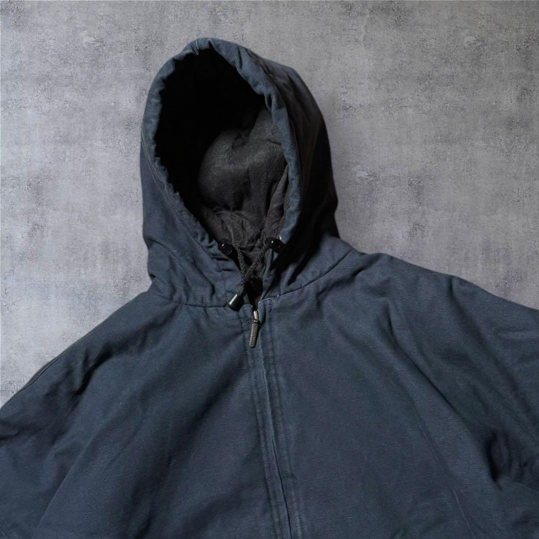 jjw2156 古着STEELGUARDダック地アクティブジャケットソリッ