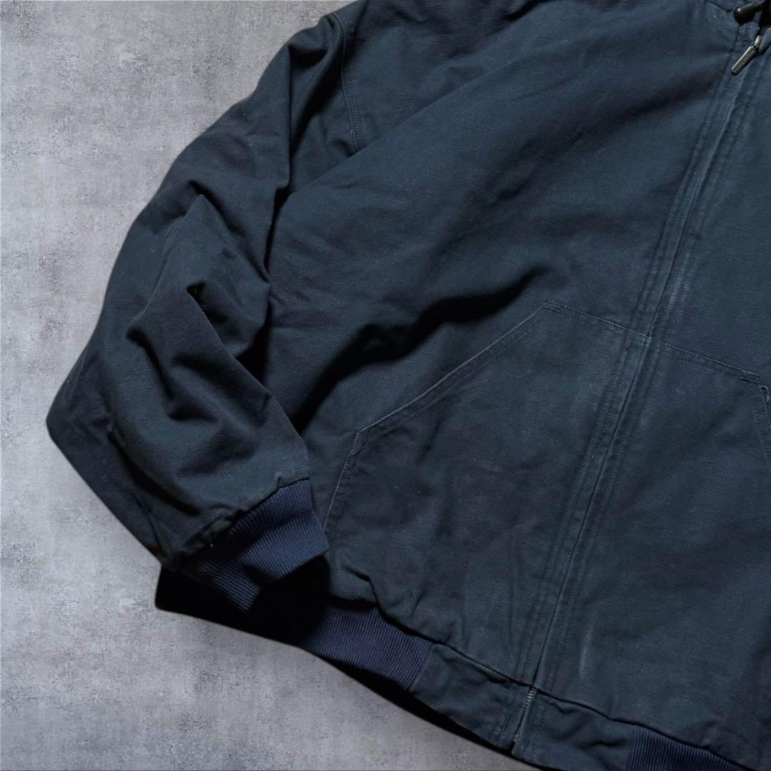 jjw2156 古着STEELGUARDダック地アクティブジャケットソリッ