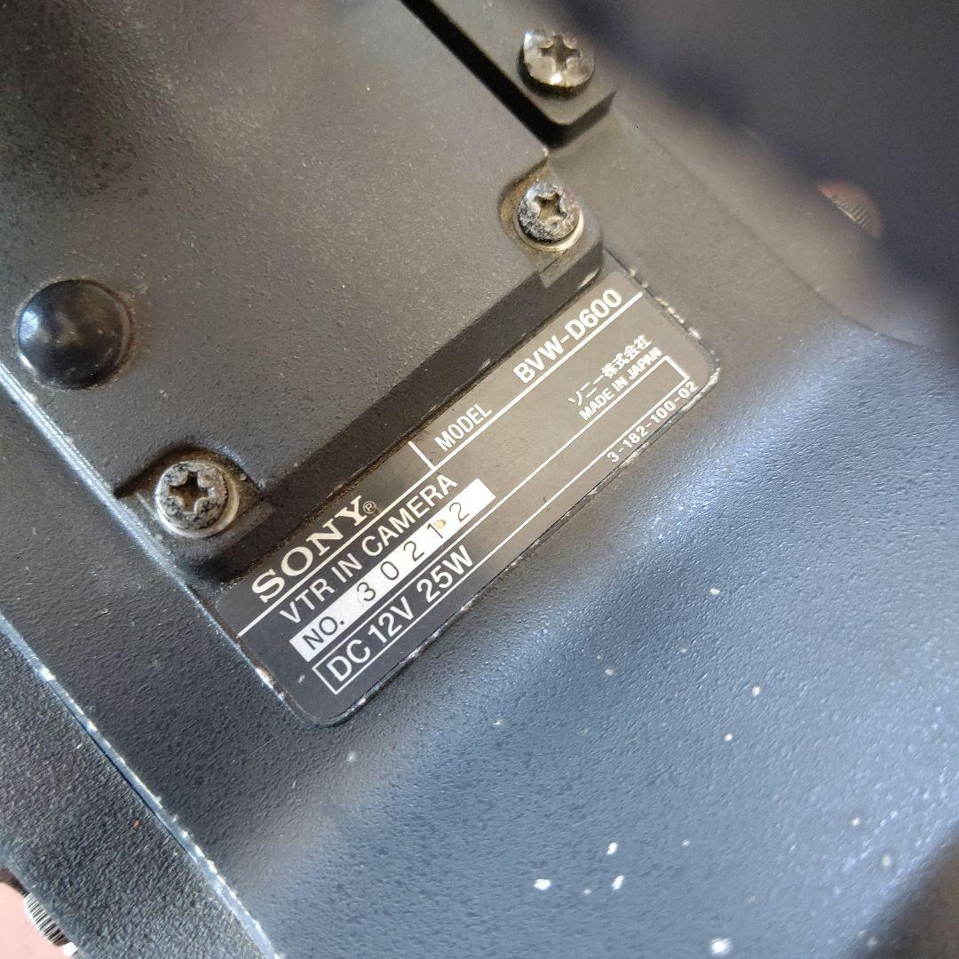 SONY BVW-D600 業務用ビデオカメラ