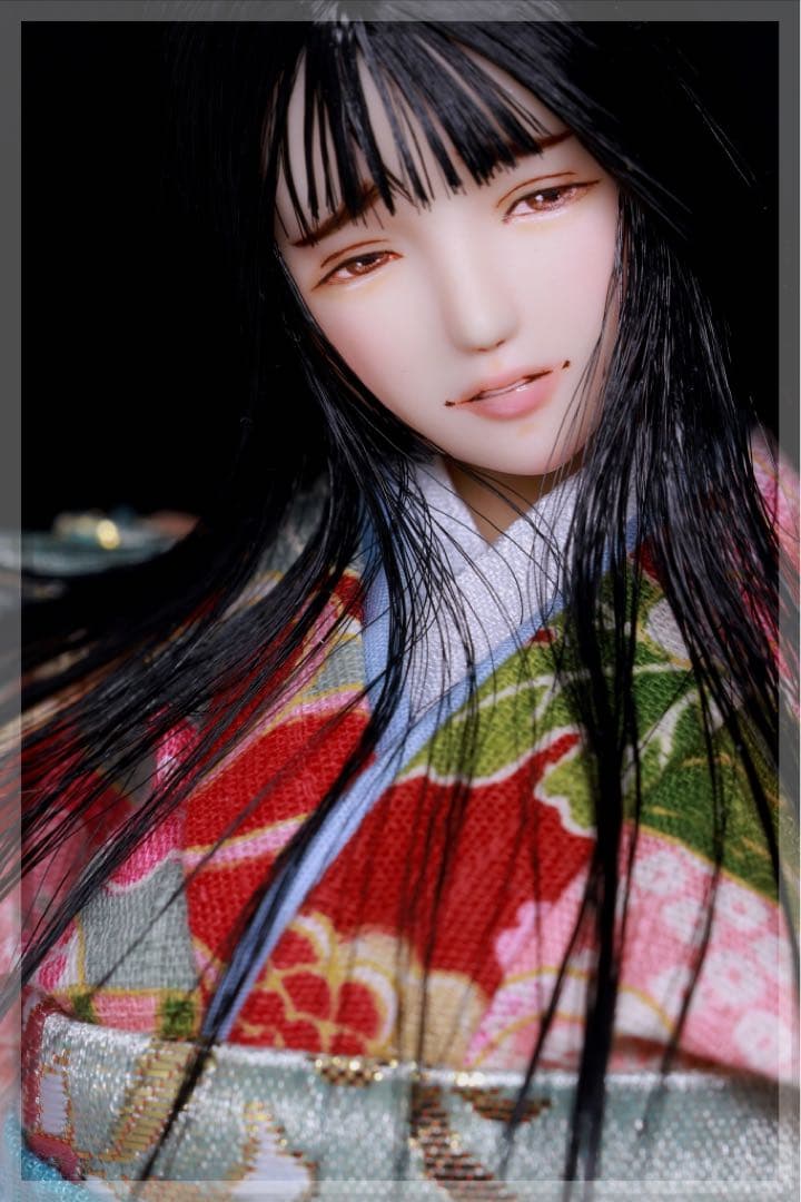 琥*珀様 ♪♪ 1/6 　ドール カスタムドールヘッド　　恋妃　(れんひ)　　♪