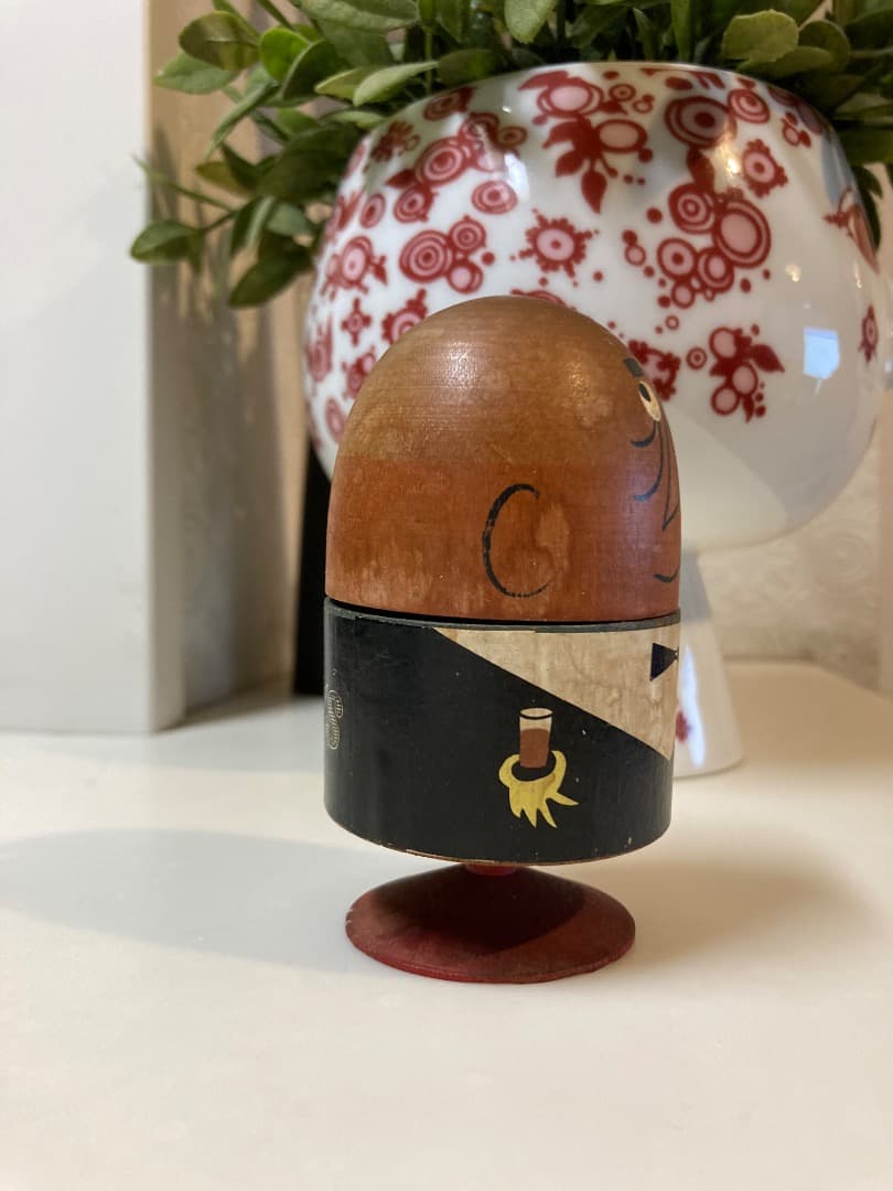 サントリー　アンクルトリス　木製 爪楊枝入れ　昭和レトロ