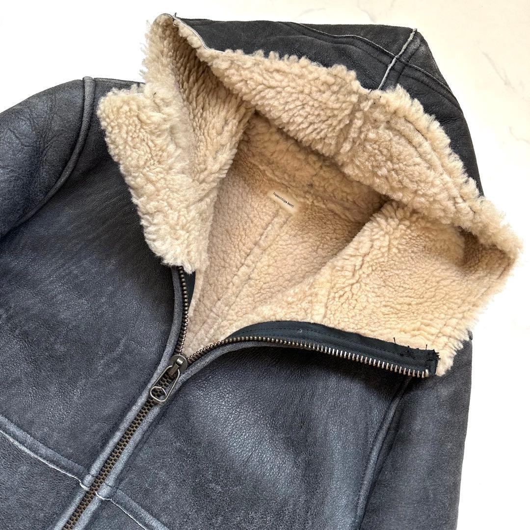 定価約8.5万◎インパクティスケリー ムートンコート 羊革 シープスキン