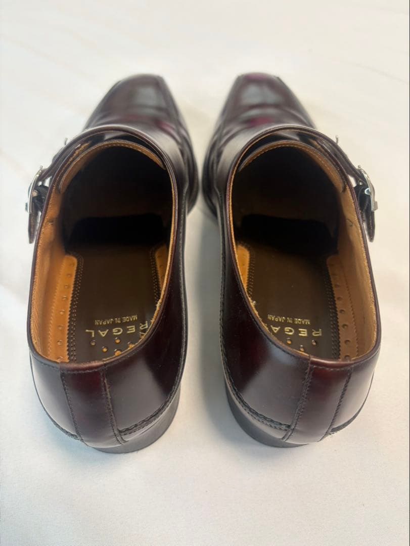 REGAL リーガル ダブルモンクストラップ 913R 革靴 ビジネスシューズ