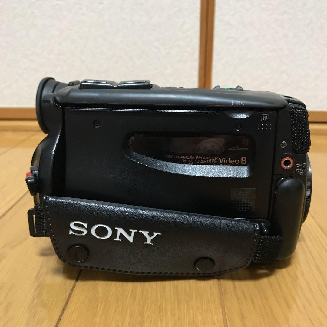 ジャンク品 ビデオカメラレコーダー8 CCD-TR105