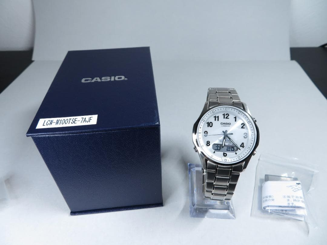 未使用 サファイアガラス チタン ウェーブセプター上位 シルバー リニエージ