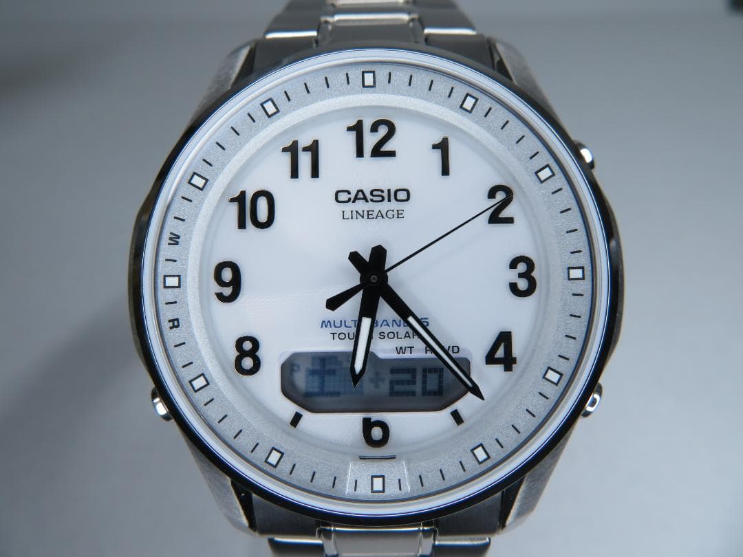 未使用 サファイアガラス チタン ウェーブセプター上位 シルバー リニエージ