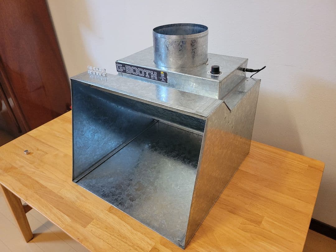 研磨塗装ブースG-BOOTH S400最大風量600m3/h 無段階コントロール