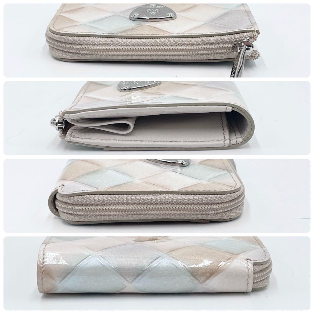 未使用級○ アタオ 折り財布 ミリモ ブロックパーティ シャングリラ